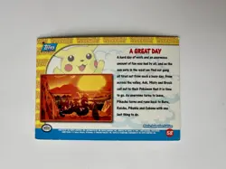 1999 Topps Pokemon Movie Pikachu’s Vacation #Holo Foil A Great Day - Image 4