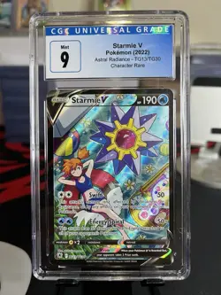 Pokemon TCG Starmie V TG13/TG30 Astral Radiance Trainer Gallery CGC 9 - Image 1
