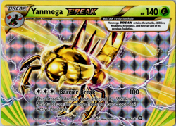 Yanmega BREAK 8/114 Rare BREAK Pokemon TCG XY - Steam Siege LP - Image 1