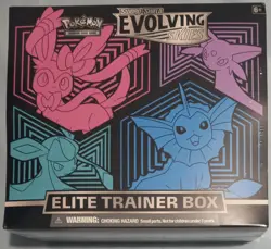 Pokemon Sword & Shield Evolving Skies Elite Trainer Box ETB Factory Sealed - TCG - Image 1