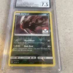 Regice Crimson Invasion Reverse Holo Pokemon League CGC 7.5Gem Mint - Image 1