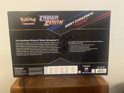 Pokemon TCG Crown Zenith Shiny Zamazenta Premium Figure Collection New Sealed - Image 2