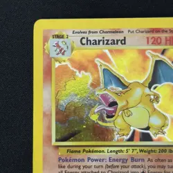 Charizard 4/130 Holo Rare Pokemon 2000 Base Set 2 WOTC Pokemon Vintage English - Image 3