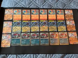 Pokemon Unova Heavy Hitters Stamped Promos Black Bolt/White Flare - NM 6 Sets - Image 1