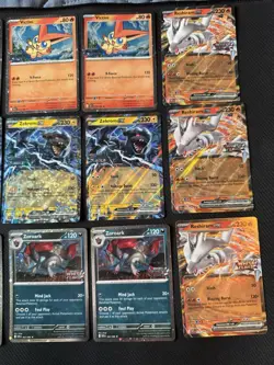 Pokemon Unova Heavy Hitters Stamped Promos Black Bolt/White Flare - NM 6 Sets - Image 4