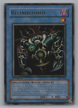 Yu-Gi-Oh! Relinquished SDF-001 1st Edition NM - Image 1
