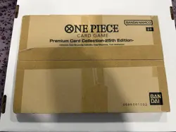 One Piece TCG Premium Card Collection 25th Edition Sealed - Image 1