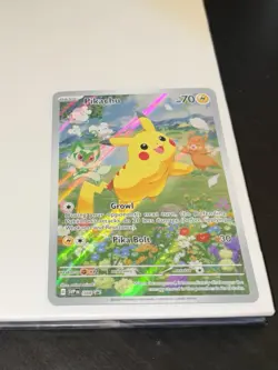 Pikachu Holo Promo Card 88 SVP Promo Scarlet & Violet Pokemon TCG - Image 1