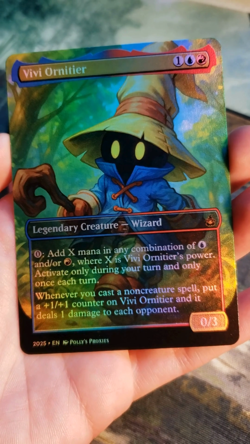 Vivi Ornitier FOIL Proxy Card with Custom Art Design Final Fantasy - Image 2