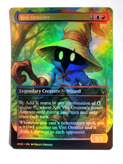 Vivi Ornitier FOIL Proxy Card with Custom Art Design Final Fantasy - Image 3
