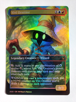 Vivi Ornitier FOIL Proxy Card with Custom Art Design Final Fantasy - Image 4