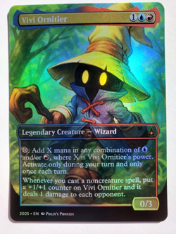 Vivi Ornitier FOIL Proxy Card with Custom Art Design Final Fantasy - Image 5