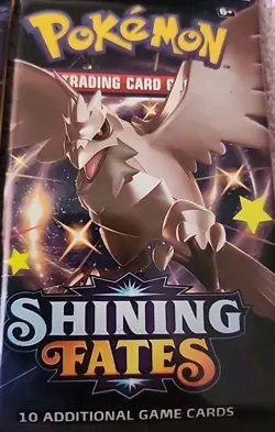 Pokemon TCG Shining Fates 4 ART CARD PACKS CHARZARD!! SEALED - Image 4