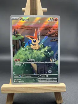 Pokemon TCG Victini Promo SV: Scarlet & Violet Promo Cards 208 LP - Image 1