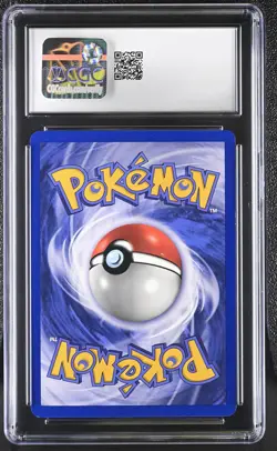CGC 8.5 Hitmonchan 1999 Base Set 7/102 Holo Pokemon Card - Image 2