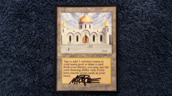Lot of 3 Arabian Nights: Library of Alexandria, Desert, Desert Nomad MTG *inked* - Image 2