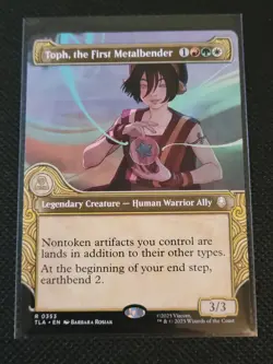 Toph, the First Metalbender (Showcase) #353 - Rare - Avatar: The Last Airbender - Image 1