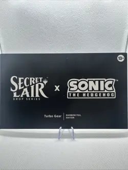 Secret Lair x Sonic the Hedgehog Turbo Gear Edition MTG Magic Gathering NEW - Image 1
