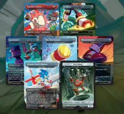Secret Lair x Sonic the Hedgehog Turbo Gear Edition MTG Magic Gathering NEW - Image 3