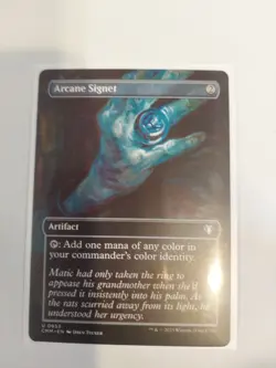Arcane Signet (Borderless) Commander Masters Regular - Image 1