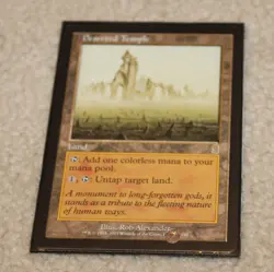 1x Deserted Temple Odyssey MTG Magic the Gathering NM - Image 1