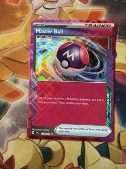 Pokemon Master Ball Ace Spec 153/162 TEF Temporal Forces NM - Image 1