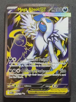 Mega Absol ex 161/132 Ultra Rare Mega Evolution Pokemon TCG - Image 1