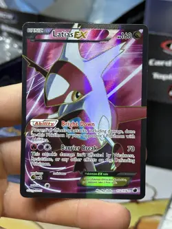 Latias EX 112/116 Plasma Freeze 2013 Full Art Holo Rare Pokemon Card TCG - Image 3