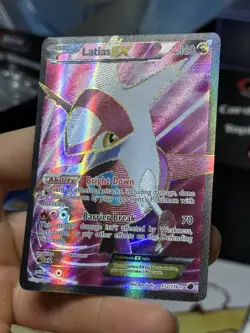Latias EX 112/116 Plasma Freeze 2013 Full Art Holo Rare Pokemon Card TCG - Image 5