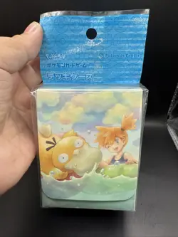 US Seller! New Japan Exclusive Misty & Psyduck Deck Box From Pokemon Center! - Image 1