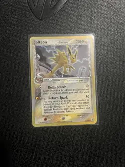 2005 Pokemon TCG LP/NM EX Delta Species Jolteon Holo #7/113 - Image 1