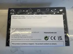 Pokemon TCG: Center Double Deck Box - Pikachu Comic Style Black - TCG Xmas - Image 2