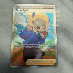 Pokemon Schoolgirl #262/264 Fusion Strike Ultra Rare Holo NM/Mint - Image 1