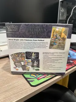 Pokemon Scarlet & Violet Paldean Fates Pokemon Center ETB Elite Trainer Box NEW - Image 2