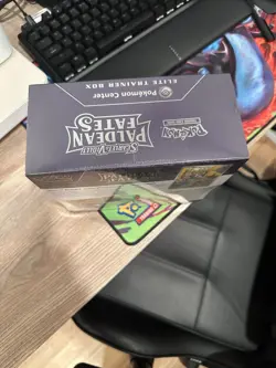 Pokemon Scarlet & Violet Paldean Fates Pokemon Center ETB Elite Trainer Box NEW - Image 3