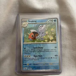 Pokemon TCG Seaking Scarlet & Violet 151 119/165 Reverse Holo NM - Image 1