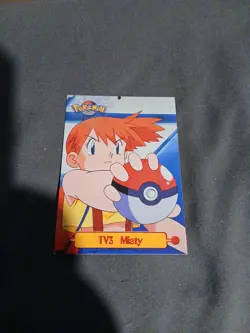 Pokemon Vintage Topps Misty TV3 Rare Black Label Non-Foil LP English - Image 1