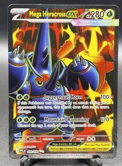 Mega Heracross Ex 108/94 - Ultra Rare - Pokemon TCG: Phantasmal Flames -QTY- - Image 1