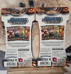 Pokemon X2 XY Steam Siege Sleeved Booster Packs Factory Sealed - Image 2