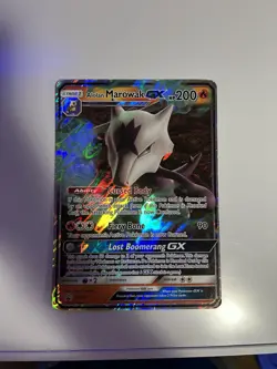 2019 Pokemon Alolan Marowak GX JUMBO Promo SM187 Clean🔥 - Image 1