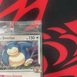 Hop's Snorlax Pokemon Journey Together 117-159 EBGames Stamped - Image 3