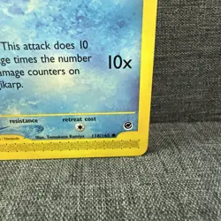 Magikarp 118/165 Pokemon Expedition Base Set Regular NM LP - Image 4