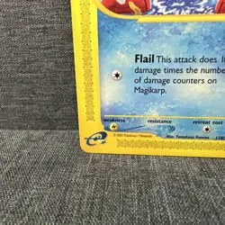 Magikarp 118/165 Pokemon Expedition Base Set Regular NM LP - Image 5