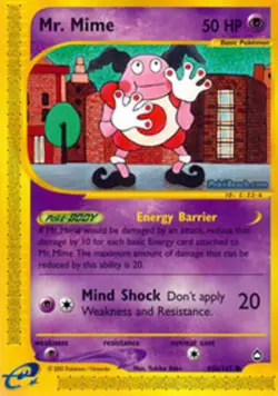 Pokemon - Mr. Mime - 95b/147 - Common - Aquapolis - NM - Image 1