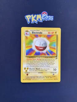 Pokemon TCG Electrode Base Set 2 25/130 Regular Rare MP. - Image 1