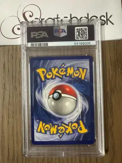 PSA 9 - Pokemon KAKUNA 33/102 - 1ST EDITION SHADOWLESS BASE SET - First MINT - Image 2