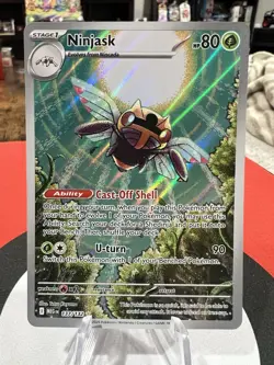 Ninjask 137/132 Illustration Rare Mega Evolution English Pokemon TCG - Image 1