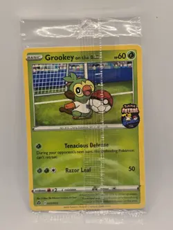 SEALED Pokemon TCG Grookey On The Ball 003/005 Futsal Promo - Mint - Image 1
