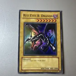 Yu-Gi-Oh! TCG Red-Eyes B. Dragon Starter Deck Joey SDJ-001, Vintage, Rare - Image 1
