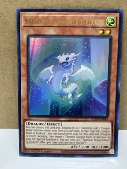 Spectral, Dragon Ruler of Flickers - ALIN-EN018 - Ultra Rare - 1st Editio - LP - Image 1